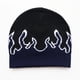 thumbnail image 3 of Gorro de punto con diseño de llamas, cálido, de lana, para exteriores, para hombre y mujer, 3 of 5