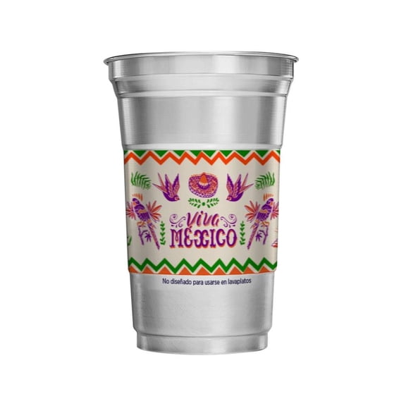 Vaso Aluminio IST México 10 Pzas
