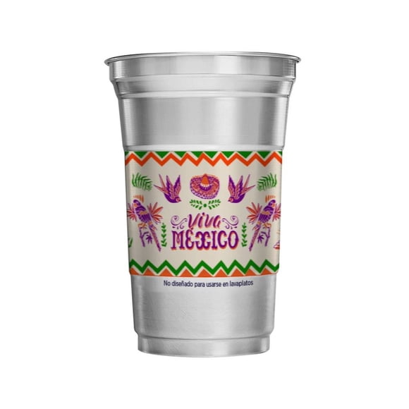Vaso Aluminio IST México 10 Pzas