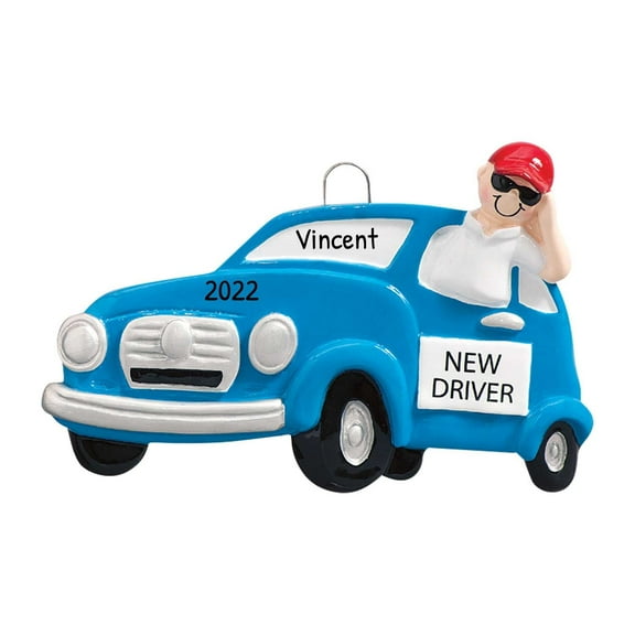 Personalized New Driver Ornament 2024 - Drivers License Christmas Ornament 2024, Student Driver Ornament, New Driver Gifts, Teen Driver Gifts - New Driver Boy - Free Customization
