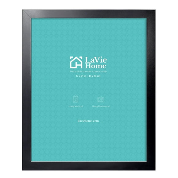 Marco de fotos LaVie Home 17x21 cm con plexiglás negro