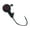 Black, variant on BoneHead Tackle BX 1/16oz Round Ball Jighead Chartreuse