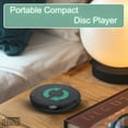thumbnail image 4 of Memorex MX-DM80 Portable CD Player | 60-Second Anti-Shock Protection, LCD Display, Stereo Earbuds Included, Rotary Volume Control, Low Battery Indicator | Compact Disc Player for CD/CD-R/CD-RW, 4 of 6