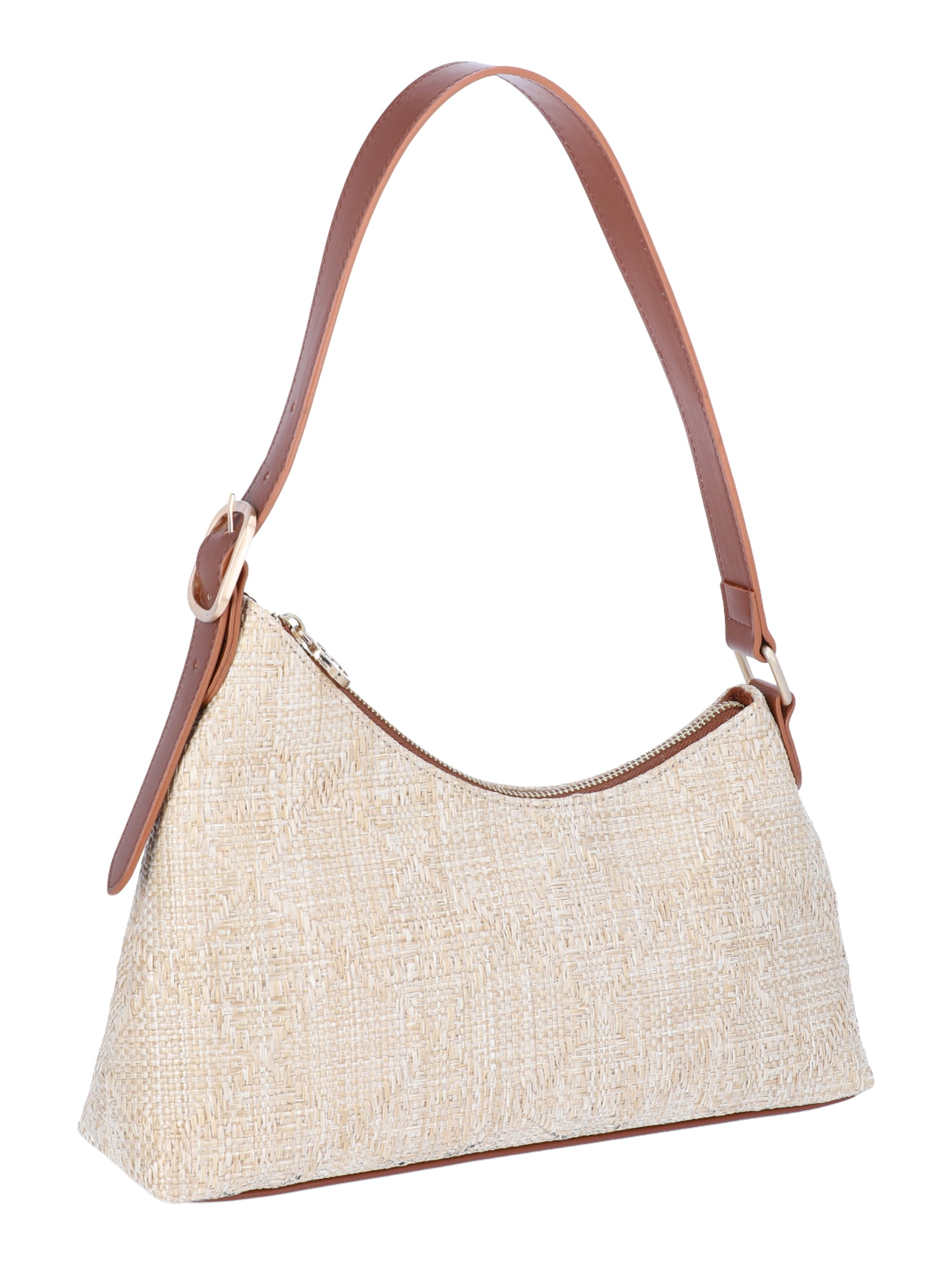 Time and Tru Women's Ashlyn Shoulder Handbag, Cognac