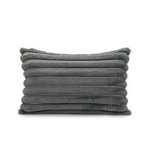 Zhuge Throw Pillow Cover 12x20 Decorative Cushion Case Farmhouse Pillowcase Modern Pillow Covers for Sofa,Couch, Living Room, Gray