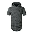 thumbnail image 1 of Birdeem T-Shirt à Manches Courtes Col en V Imprimé Style Ethnique Décontracté pour Hommes, 1 of 4