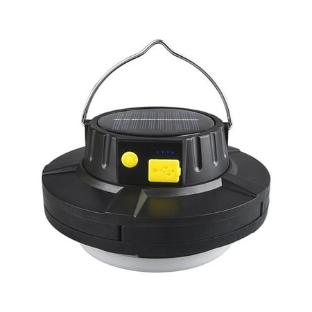 

Xewsqmlo 2pcs LED Deformable Bulb Adjustable Solar Hanging Light Bladed for Workshop (2000mAh)