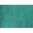 thumbnail image 1 of Ahgly Company Machine Washable Indoor Rectangle Oriental Turquoise Blue Industrial Area Rugs, 4' x 6', 1 of 4