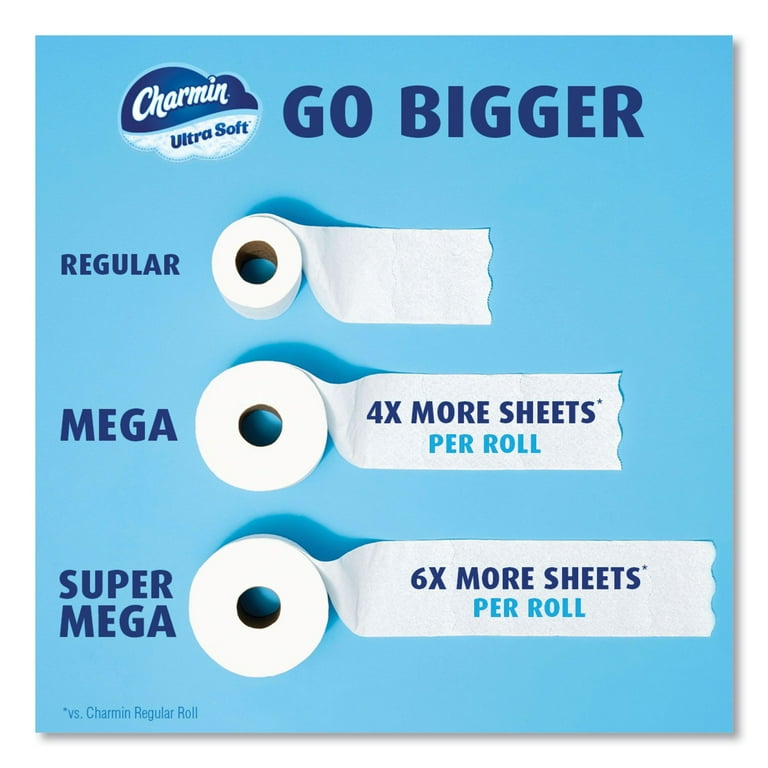 Ultra Soft Bathroom Tissue, Mega Roll, Septic Safe, 2-Ply, White, 224 Sheets/Roll, 4 Rolls/Pack, 8 Packs/Carton Ultra Soft Bathroom Tissue, Mega Roll, Septic Safe, 2-Ply, White, 224 Sheets/Roll, 4 Rolls/Pack, 8 Packs/Carton