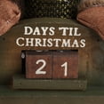 thumbnail image 4 of Calendario de Navidad encantador, adornos de muñecas de escritorio de madera, decoraciones, regalos de juguetes, #Santa Claus, 1 Uds., 4 of 8
