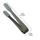 thumbnail image 3 of Juego de utensilios de cocina HWRETIE,pinzas para hielo de acero inoxidable 304 con silicona espesa,herramienta para manipulación de alimentos y pinzas para hielo para el hogar, 3 of 6