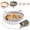 Beige Gray, variant on Handwoven Cat Basket Interactive Foldable Cotton Rope Bed with Toy Ball, Scratchable Nest for Cats & Kittens Play & Rest