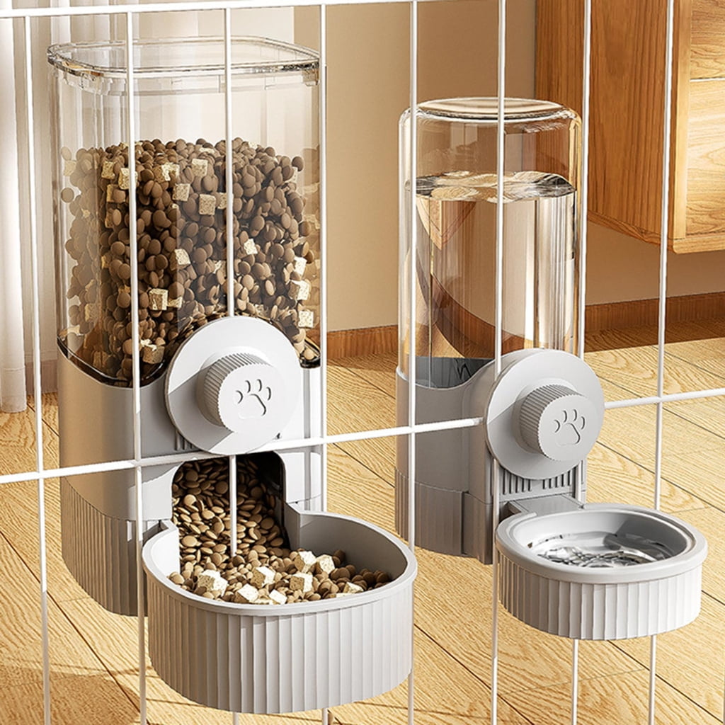 Pet Feeding Bowl Water Dispenser Food Feeders Treat Bowl Automatic Water Dispenser Dog Housewares Watering Supplies