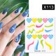 thumbnail image 1 of JOEEE Calcomanías De Agua Colroful Arco Iris Patrón Deslizador Pegatinas Decoración De Uñas Accesorios, 1 of 4