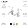 thumbnail image 2 of Kingston Brass CC4L1 Basin Faucet, Polished Chrome, 2 of 3