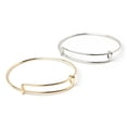 thumbnail image 2 of Cousin DIY Adjustable Bangle Bracelet Set, Gold/Silver, Adult, 65027120, 15 Piece, Jewelry Making, 2 of 10