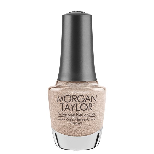 Esmalte de uñas Morgan Taylor (bronceado) Esmalte de uñas con brillo dorado Esmalte de uñas para dedos Esmalte de uñas de larga duración Esmalte de uñas dorado Esmalte de uñas para dedos .5 onzas