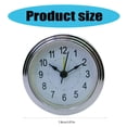 thumbnail image 5 of HONCLL Simple Installation Snooze Clock Insert 3Inch Arabic or Roman Numerals Insert, 5 of 15
