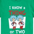 thumbnail image 3 of Dr. Seuss - I Know A Thing Or Two - Youth Short Sleeve Graphic T-Shirt, 3 of 6