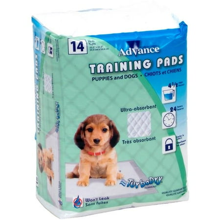 - Coastal Pet Products 18814 Advance Dog Training Pads with Turbo Dry Technology, Pack of 14 Pads