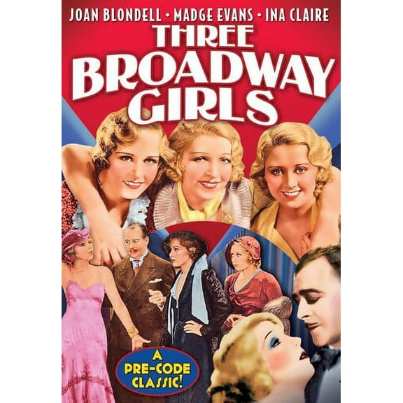 Three Broadway Girls (DVD), Alpha Video, Comedy