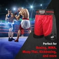 thumbnail image 6 of Ringside Pro-Style Boxing Trunks, Satin Shorts for Men and Women, Ideal for Boxing, MMA, Muay Thai, 6 of 7