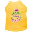 thumbnail image 6 of Pet Dog  Cat Shirt Screen Printed, "Laissez Les Bons Temps Rouler", 6 of 10