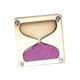 thumbnail image 3 of Reloj de arena de madera Montessori, Material de tablero ocupado, habilidades prácticas, accesorios de enseñanza Montessori para , recuerdo de Rosa oscuro Baoblaze tablero ocupado, 3 of 7