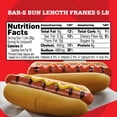 thumbnail image 6 of Bar‑S Classic Bun‑Length Franks, 24 Count, 3lb Family Pack, 6 of 7
