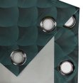 thumbnail image 4 of Ambesonne Grommet Curtain, , 50"x72", Teal and Charcoal Grey, 4 of 5