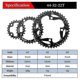 thumbnail image 5 of 64/104 Bcd Bike Chainring Set With Pin, Steel Double/triple Chainring 22t 32t 44t Mountain Bicycle, 5 of 5