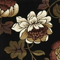 thumbnail image 5 of 5' x 8' Black Floral Indoor Area Rug, 5 of 5