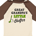 thumbnail image 4 of Inktastic Great Grandpas Little Golfer with Golf Club and Ball Boys or Girls Long Sleeve Baby Bodysuit, 4 of 5