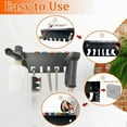 thumbnail image 2 of Pressure Washer Tool Holder, 7 Holes Storage Rack Wall Mounted For Foam Cannons, Washer Nozzle Tips And Wand, 2 of 5