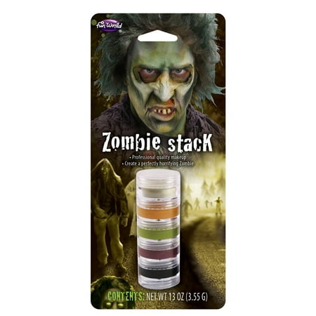 5 Color Cream Face Makeup Victim Stack Theatrical Stage Halloween