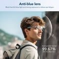 thumbnail image 4 of Lunettes Intelligentes avec IA, Lunettes avec 110 + Traduction, Lunettes Intelligentes pour Hommes et Femmes, Lunettes Multifonctions pour Femmes Hommes, 4 of 7