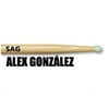 Vic Firth SAG Alex Gonzalez Signature Hickory Nylon Tip Drumsticks