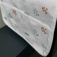 thumbnail image 3 of Minimalist Microwave Oven Cover, Colorful Cartoonish Illustration of Floral Pattern on a Plain Background, Water Resistant Organizer with Pockets for Kitchen, 36" x 12", Multicolor, by Ambesonne, 3 of 4