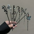thumbnail image 3 of 6Pcs Chinese Hair Sticks Vintage Hair Chopsticks Tassel Hair Pins Hanfu Hair Accessories for Woman Girls Hair Decoration, 3 of 7