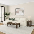 thumbnail image 6 of Plank+Beam Solid Wood Side Table, Modern Rounded Edge Slim Side Table for Living Room, 25", Walnut, 6 of 9