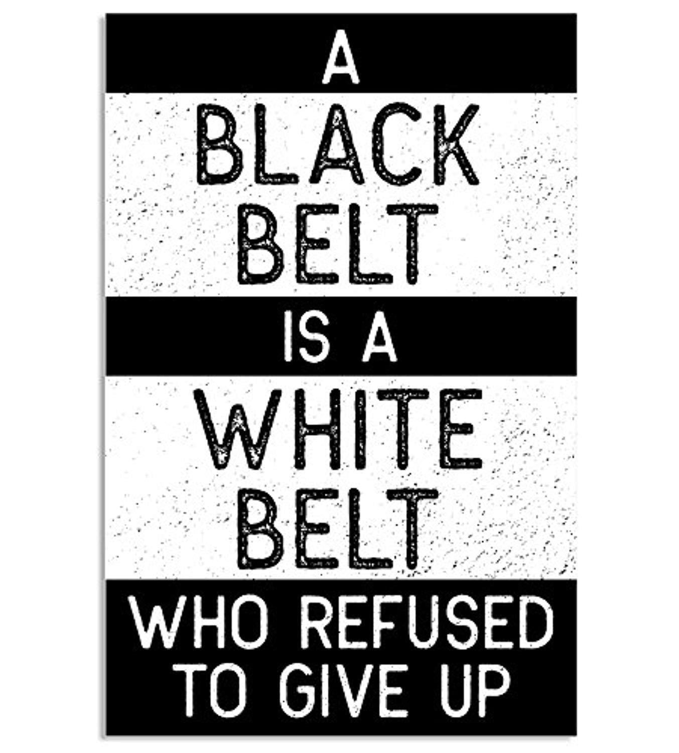 Damdekoli Black Belt Is A White Belt Jiu Jitsu Taekwondo Karate