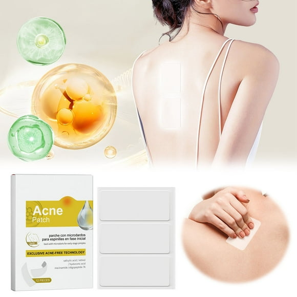 WIFKLSIIPG Back Patch Gently Cleanses Back and Shoulder Leaving Skin Smooth Moisturized and Breathable
