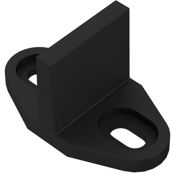 Metal Mortise Door Guide, Matte Black by Stone Harbor Hardware