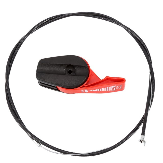 Throttle Switch Control Kit, Universal Fit, Plastic, 150cm Cable, Easy Installation, Great Replacement for Garden Lawnmowers