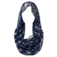 thumbnail image 6 of Wrapables? Lightweight Vintage Bicycle Infinity Scarf, Blue, 6 of 7