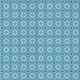 thumbnail image 1 of Ahgly Company Indoor Square Patterned Blue Novelty Area Rugs, 5' Square, 1 of 6