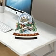 thumbnail image 4 of Diamond Painting Desktop Decoration, Christmas Bridge 5D DIY Special Diamond Art Decoration Kit for Adults, Office Desktop or Christmas Holiday Gift, 4 of 5