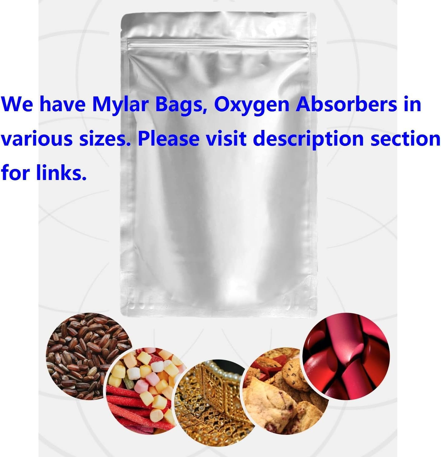 120 Pack 500CC Oxygen Absorbers – Food Grade With Oxygen Indicator For Long Term Storage In Mylar Bags & Jars