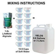 LifeMold Silica Free Alginate Impression Material 1-lb. - 3-4 Min Set