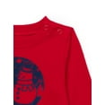 thumbnail image 3 of Garanimals Baby Boys Holiday Graphic Print Bodysuit with Long Sleeves, Sizes 0-24M, 3 of 3